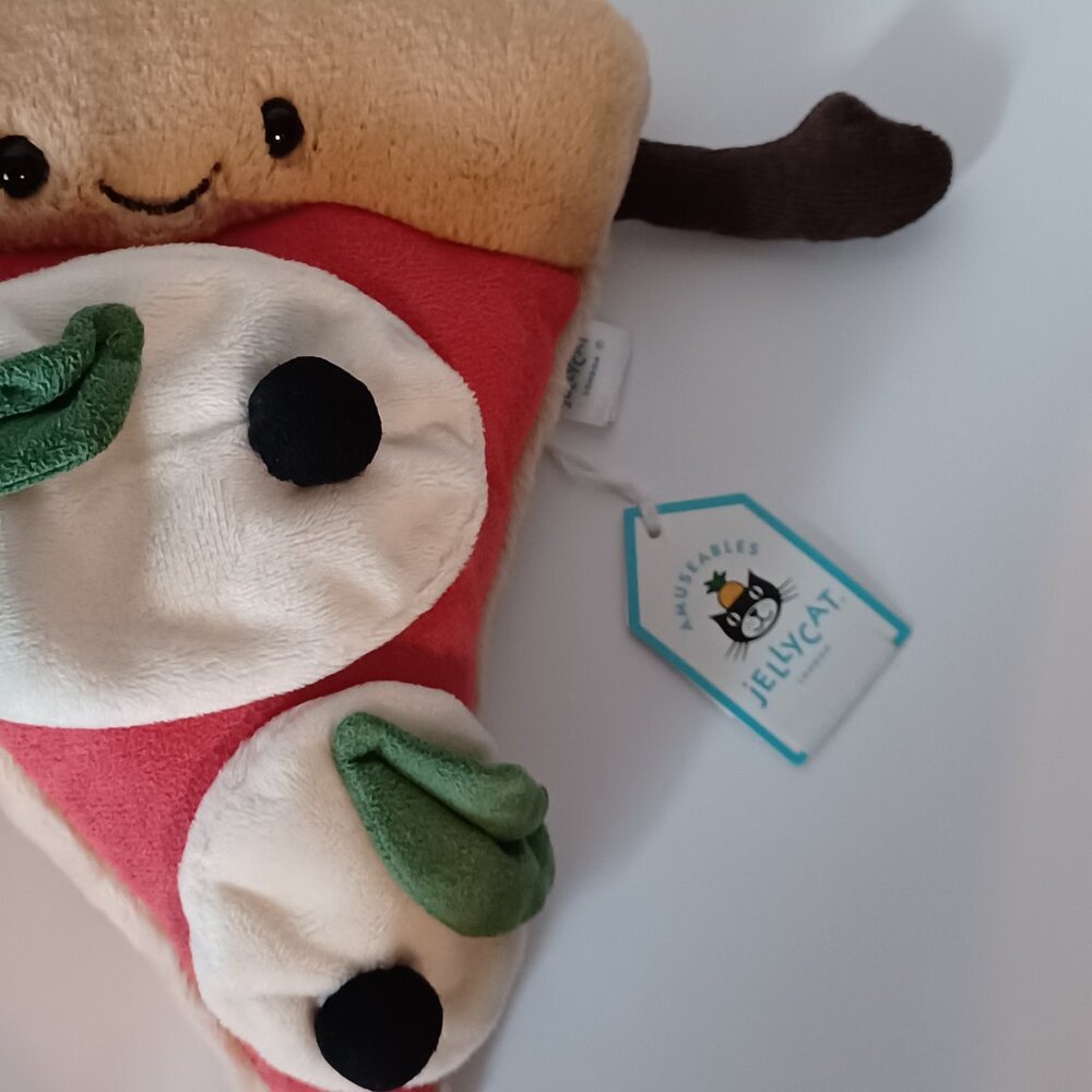 Jelly Cat Amuseables Slice of Pizza Stuffed Animal - Picture 4 of 4